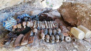 Şırnak'ta PKK'lı teröristlere ait mühimmat bulundu