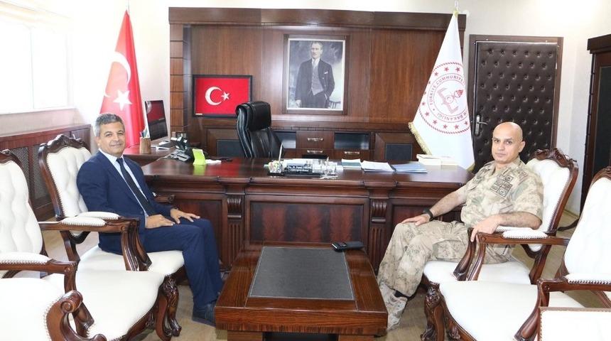 Tuğgeneral Başoğlu&rsquo;ndan Taş&ccedil;ıer&rsquo;e ziyaret