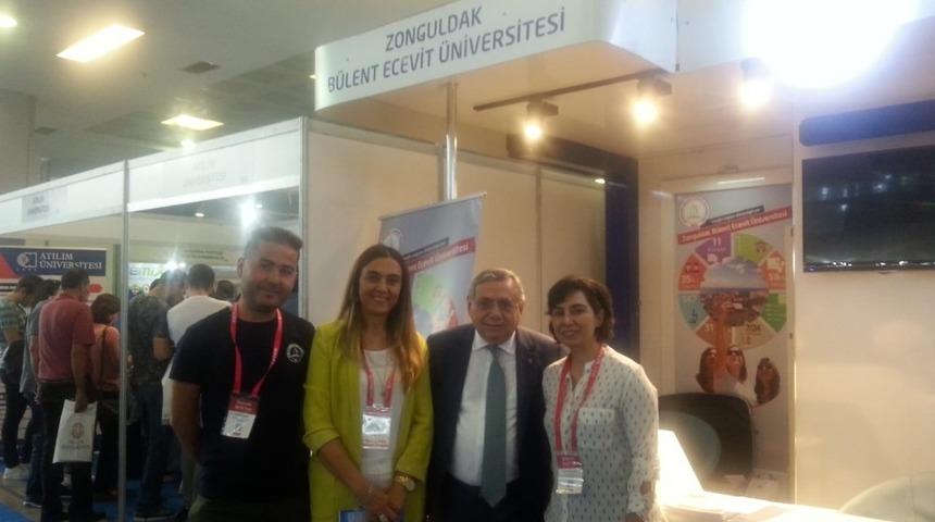 BE&Uuml; &uuml;niversite tercih fuarında ilgi odağı oldu