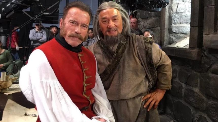 Arnold Schwarzenegger ve Jackie Chan&rsquo;li film vizyona geliyor