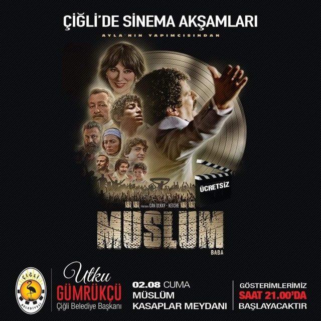 Çiğli mahallelerinde sinema şöleni