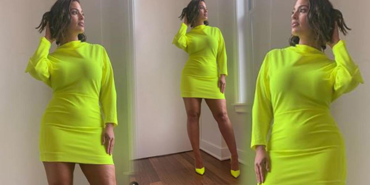 Kıvrımlı model Ashley Graham tatilde! 