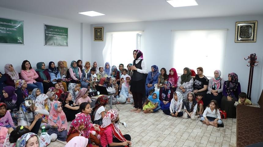 Şehitkamilli kadınlara &ccedil;evre semineri