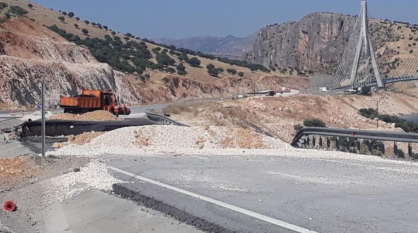 Nissibi K&ouml;pr&uuml;s&uuml; girişinde &ccedil;alışma başladı