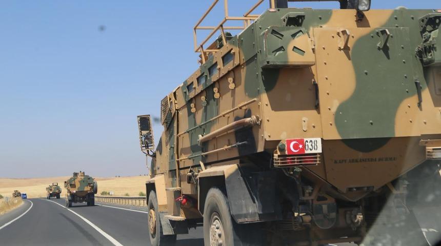 Suriye sınırına askeri sevkiyat