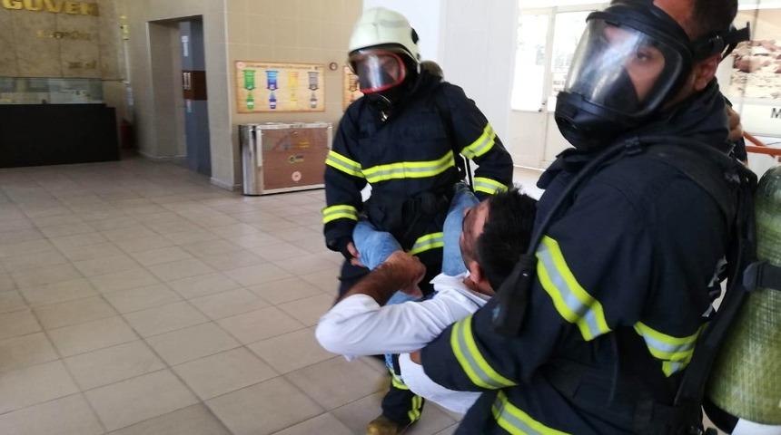 Adıyaman Valiliğinde tatbikat