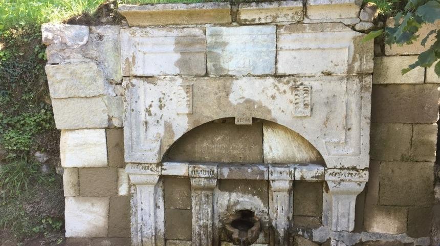 200 yıllık &ccedil;eşme restore ediliyor