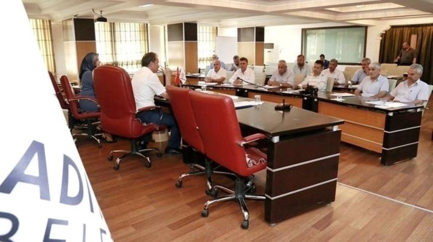 Belediye Başkanı Kılınç muhtarlarla bir araya geldi