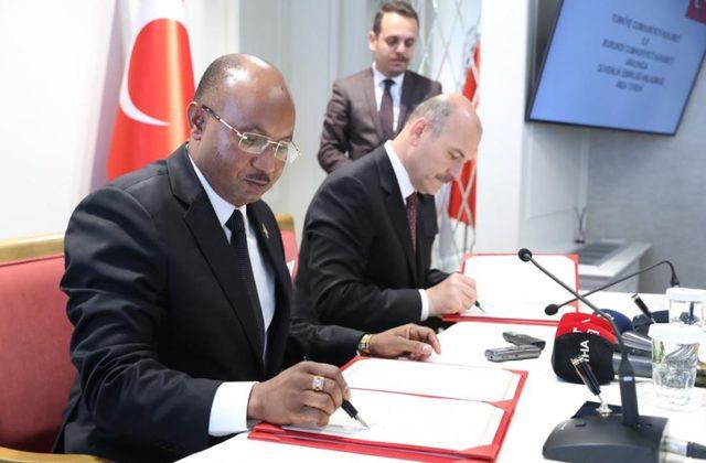 Türkiye ile Burundi arasında, güvenlik işbirliği anlaşması imzalandı