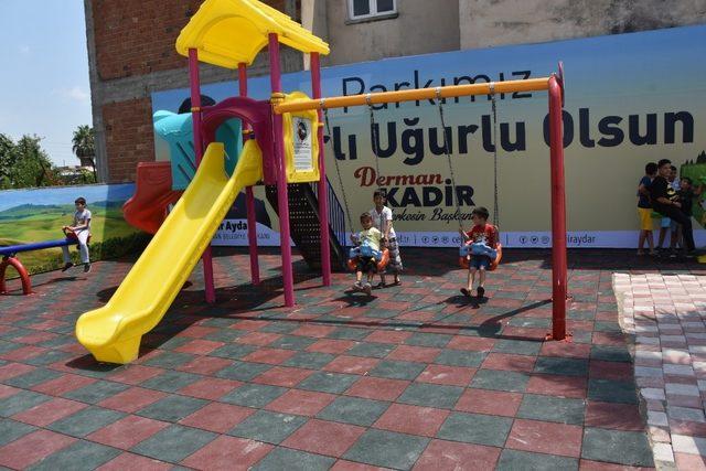 Başkan Aydar ilk park açılışını yaptı