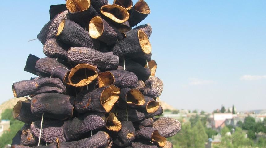 Organik sebzelerde "kurutma" mesaisi