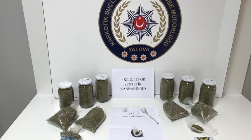 Yalova’da uyuşturucu operasyonu