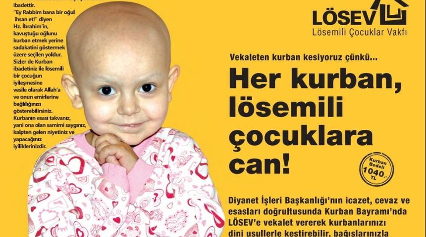 L&Ouml;SEV, vekaleten kurban bağışı bekliyor