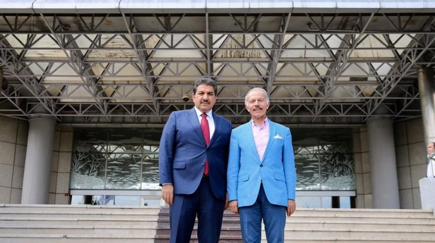 Başkan G&ouml;ksu&rsquo;dan Başkan Aydıner&rsquo;e ziyaret