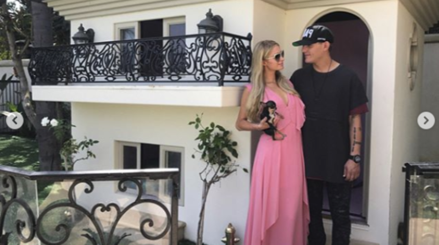 Paris Hilton'dan k&ouml;peklerine &ouml;zel malikane!