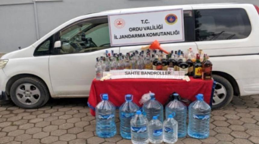 Ordu&rsquo;da kenevir ve ka&ccedil;ak i&ccedil;ki operasyonu