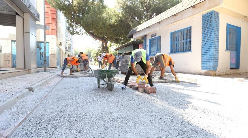 Hasanefendi Mahallesi&rsquo;nde yol &ccedil;alışmalarına hız verildi