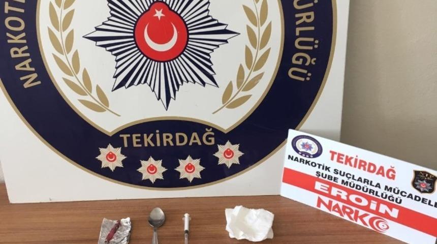 Tekirdağ&rsquo;da uyuşturucu operasyonu