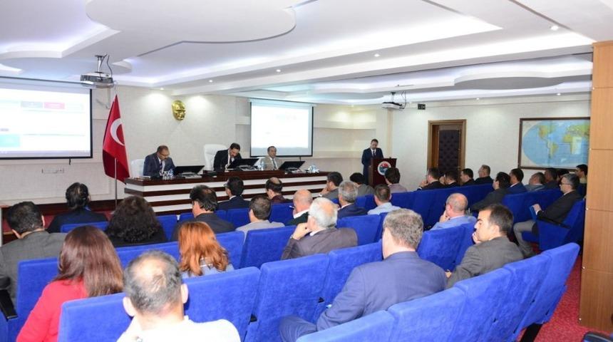 Ardahan’da 2019 yılı 3. dönem koordinasyon kurulu toplantısı yapıldı