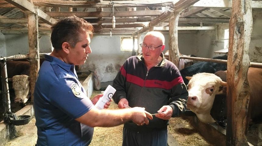 Hisarcık Emniyetinden sahte para ve hayvan hırsızlığı uyarısı