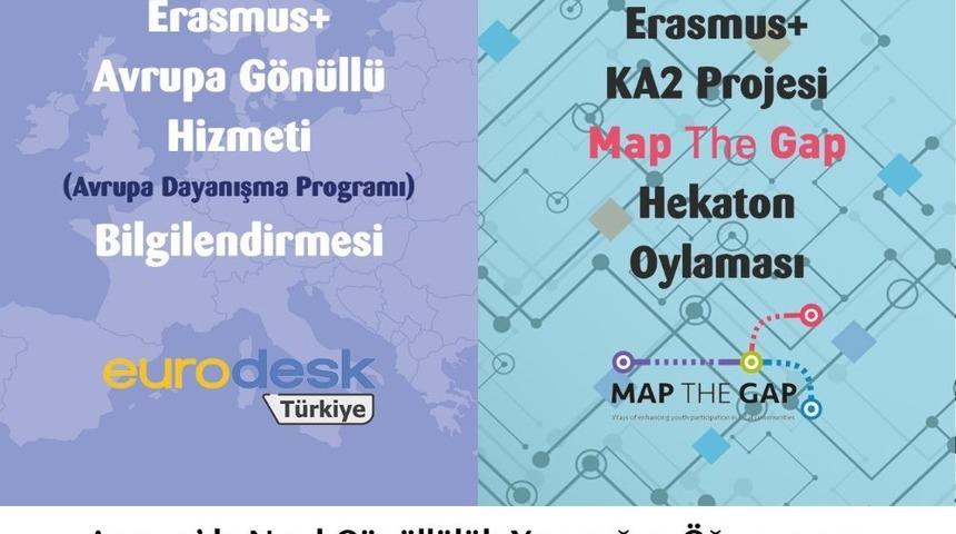 Avrupa’daki gönüllülük projelerine katılmak isteyen gençler bilgilendiriliyor