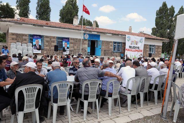 Talas Belediyesi’nden Örencik’e hizmet çıkarması