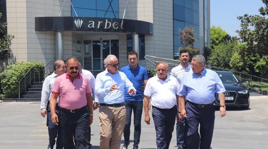 Başkan G&uuml;ltak&rsquo;tan Arbel&rsquo;e ziyaret