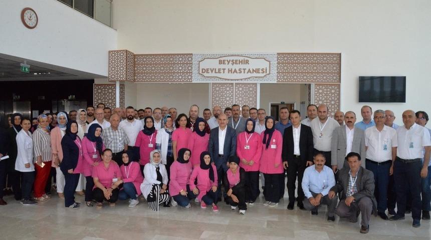 Beyşehir&rsquo;de sağlık yatırımları masaya yatırıldı
