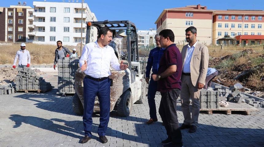 Baydilli il&ccedil;ede devam eden &ccedil;alışmaları inceledi