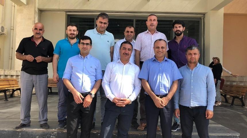 Sağlık-Sen&rsquo;den İdil Devlet Hastanesi y&ouml;neticilerine hayırlı olsun ziyareti