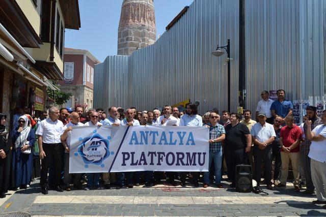 Antalya Platformundan, Kesik Minare tepkisi