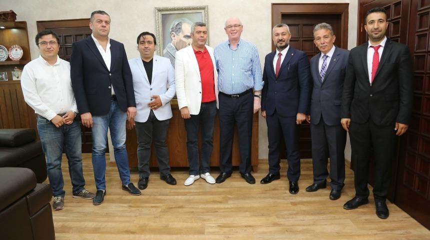 Emirdağlılar Vakfı&rsquo;ndan Başkan Kurt&rsquo;a ziyaret