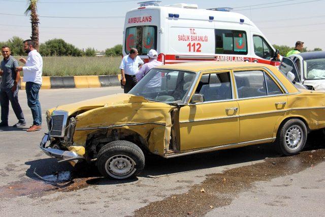 Kilis’te trafik kazası: 2 yaralı