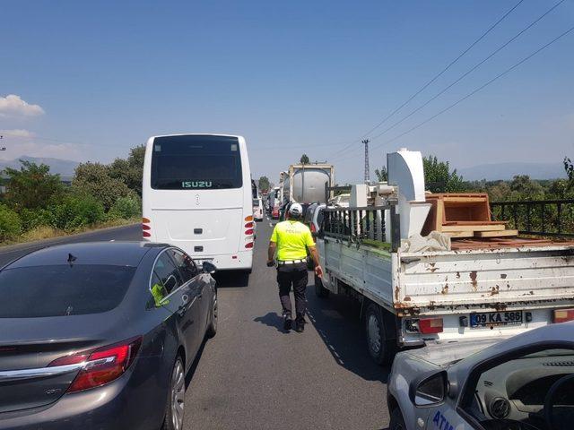 Aydın’da trafik kazası; 3 yaralı