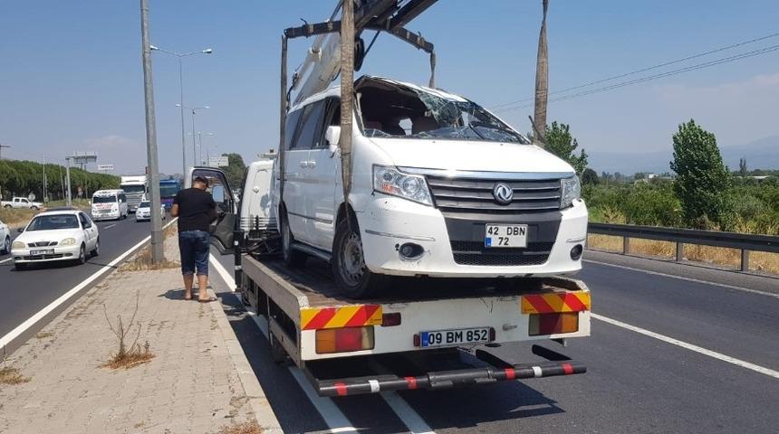 Aydın’da trafik kazası; 3 yaralı