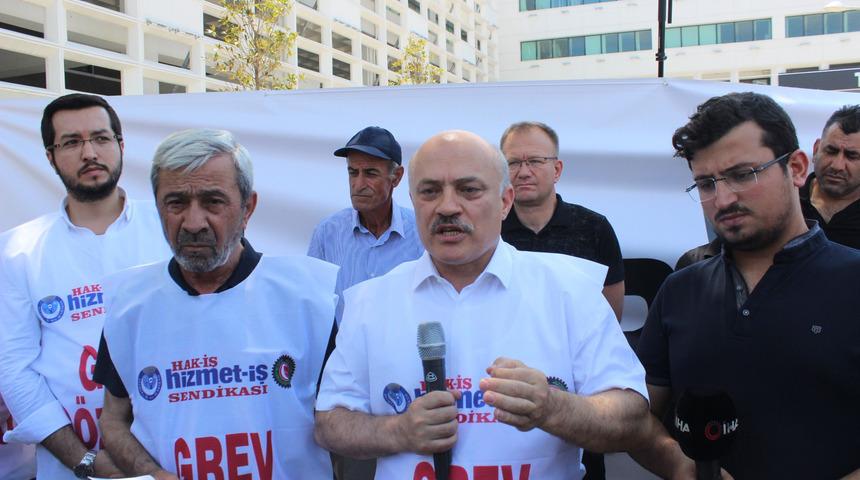   Antalya Büyükşehir Belediyesinde grev 