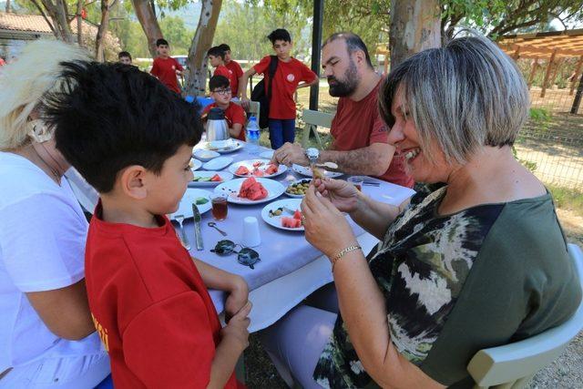 Terör mağduru çocukların en mutlu günü