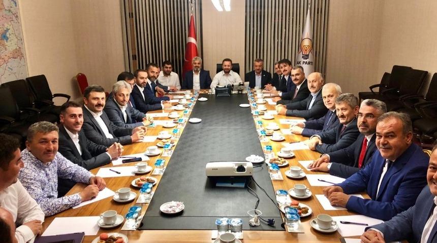 Ahlatcı, Karadeniz B&ouml;lge İl Başkanları toplantısına katıldı