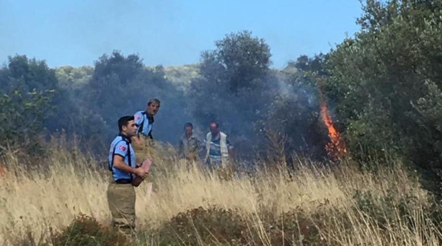 Erdek&rsquo;te 2.5 d&ouml;n&uuml;m arazi yandı