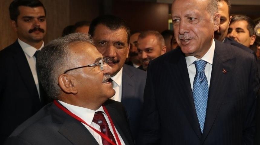 Başkan Büyükkılıç, Cumhurbaşkanı Erdoğan’la Görüştü