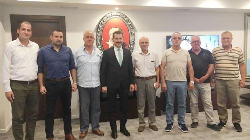 Başkan Şenol, Başkanı Yılmaz&rsquo;ı ziyaret etti