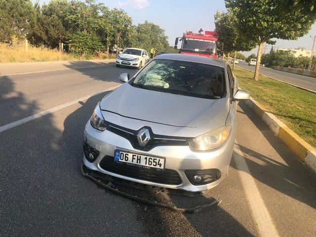 Denizli’de trafik kazası: 5 yaralı