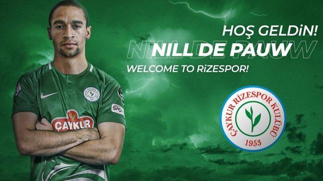 Çaykur Rizespor, Nill De Pauw’i renklerine bağladı
