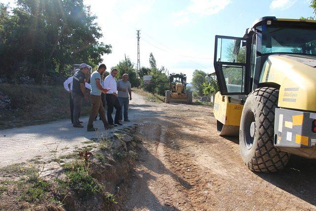 Şehitlik yolu güzergahı değiştirildi