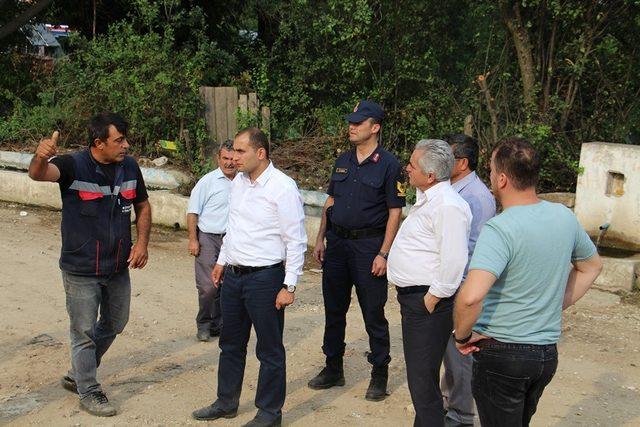 Şehitlik yolu güzergahı değiştirildi