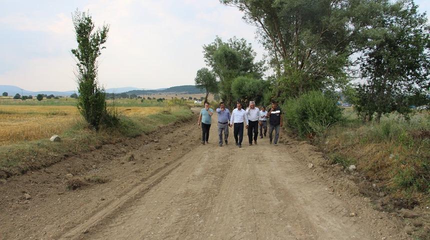 Şehitlik yolu güzergahı değiştirildi