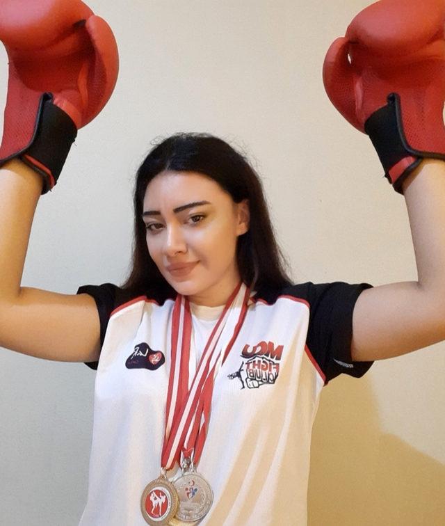 Böbrek nakilli Dünya Şampiyonu Melike'nin rehberi Muhammed Ali