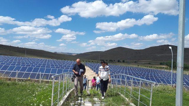 Yeni güneş enerji santralinin ilk adımları atıldı