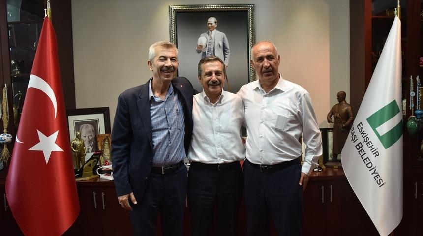 Başkan Ataç’a ziyaretler sürüyor