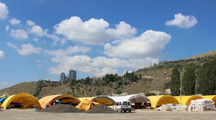 Kurban satış ve kesim alanında hazırlıklar tamamlandı